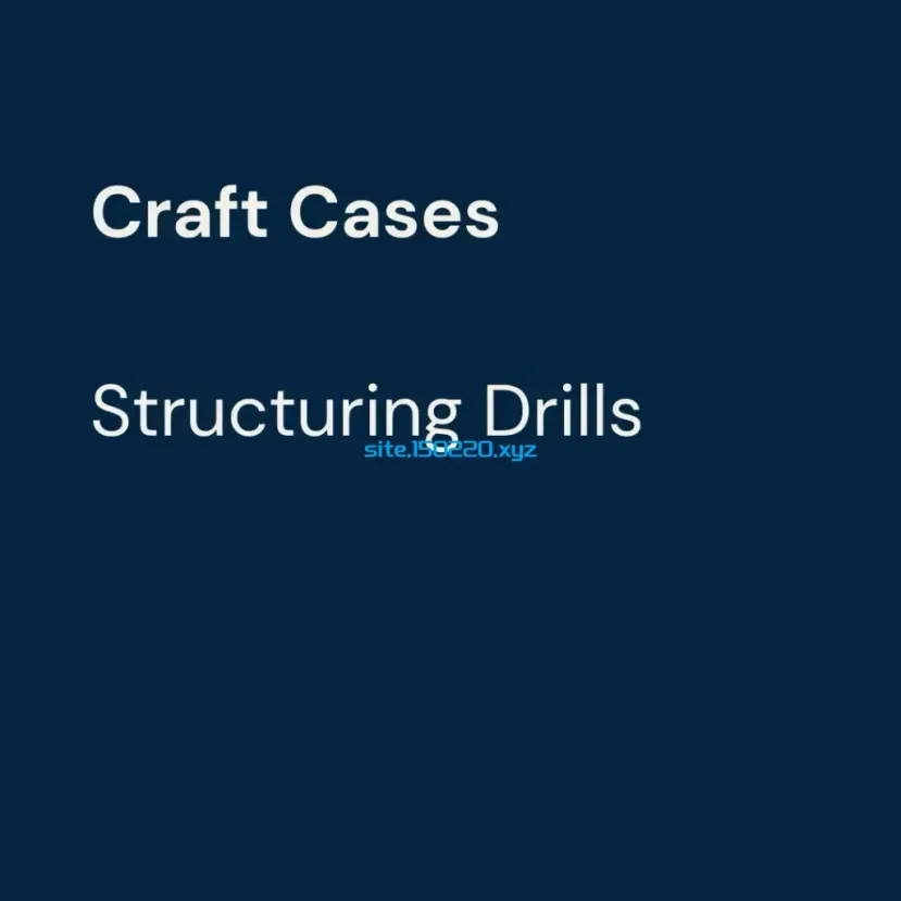 Craft Cases - Market Sizing Course