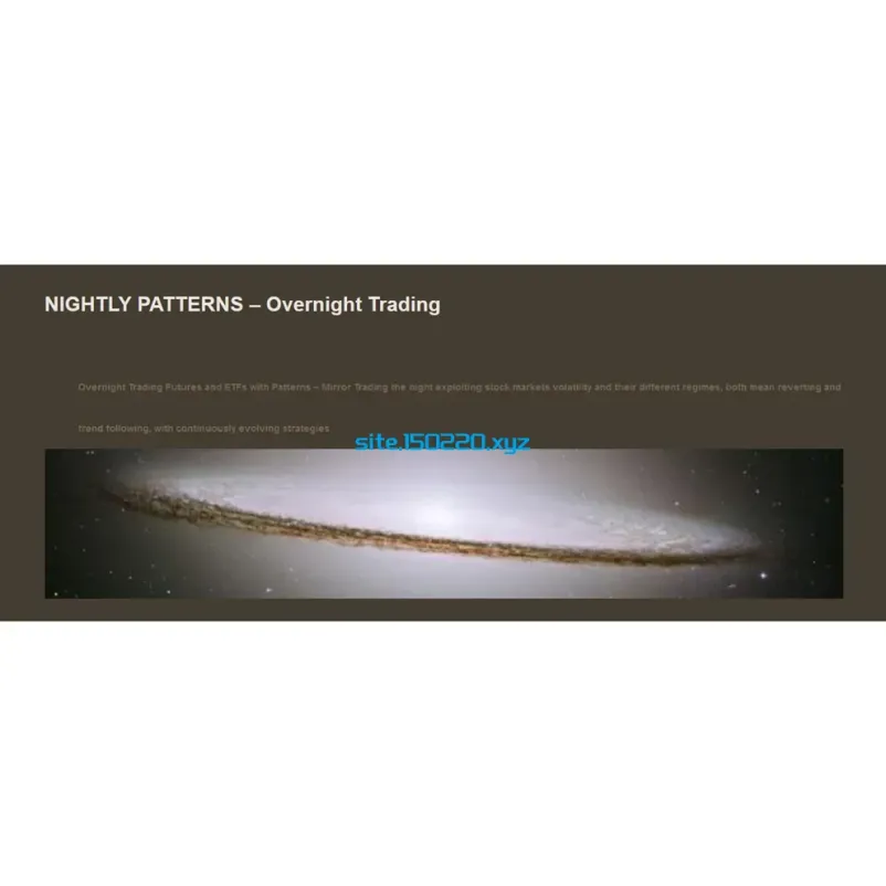 Nightly Patterns – Overnight Trading